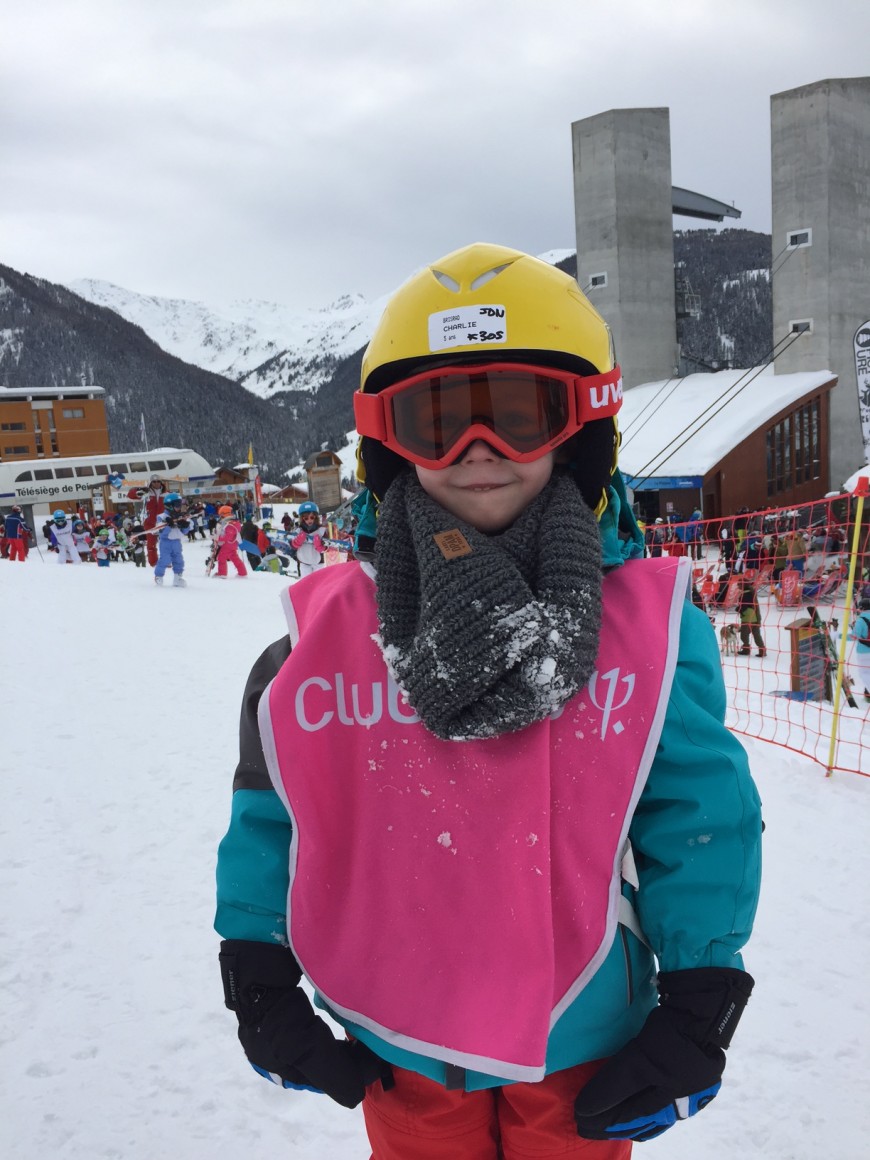 Charlie au ski