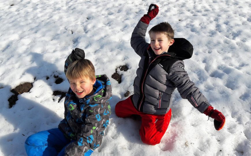 1ere colo ski pour Charlie